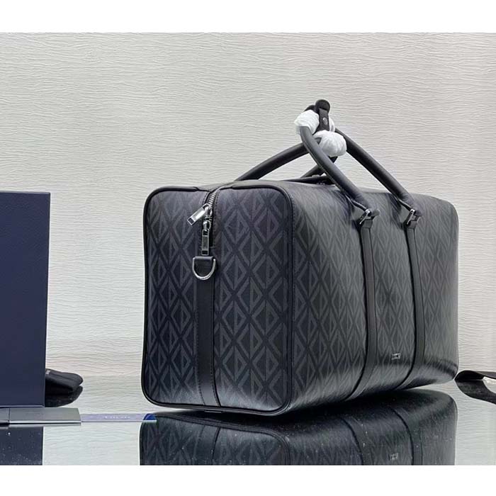 dior unisex cd lingot 50 duffle bag black cd Di*m*nd canvas