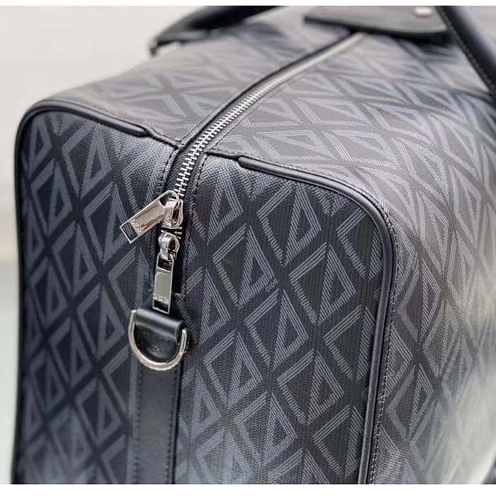 dior unisex cd lingot 50 duffle bag black cd Di*m*nd canvas