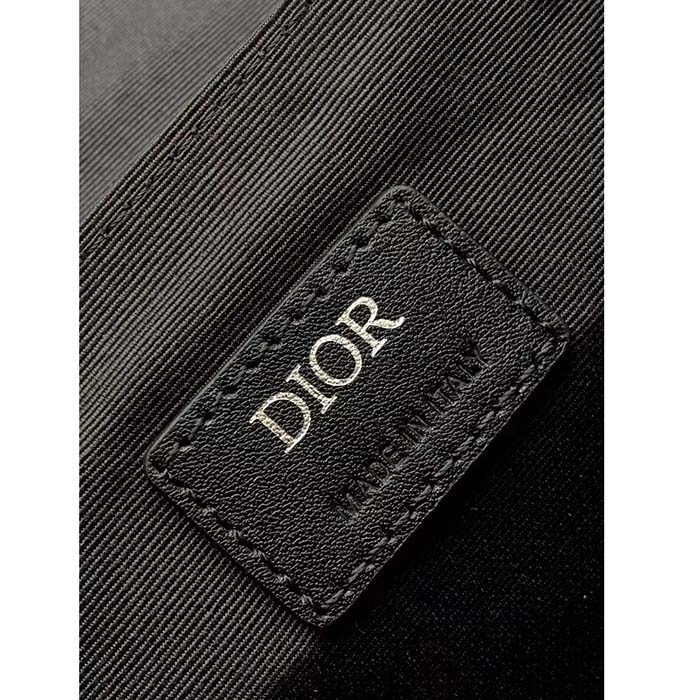 dior unisex mini hit the road bag black cd Di*m*nd canvas