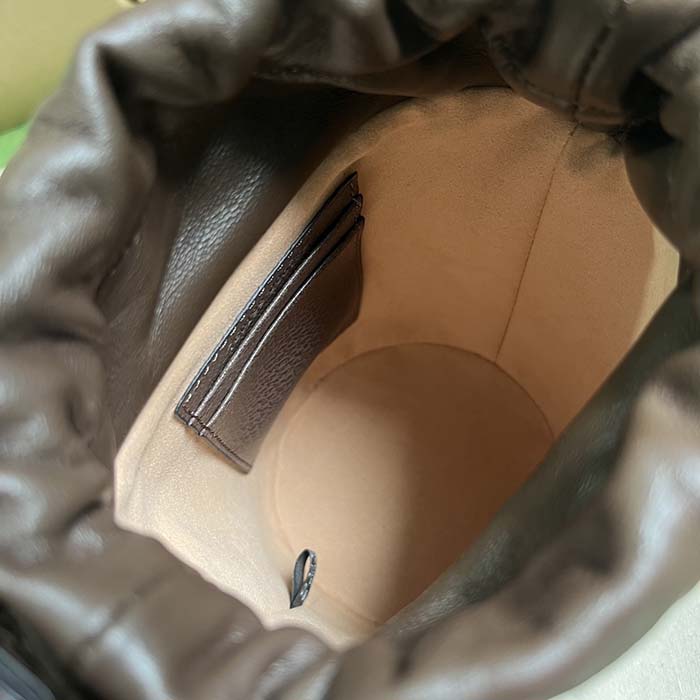 G*u*i gg unisex ophidia mini bucket bag beige ebony gg supreme double g
