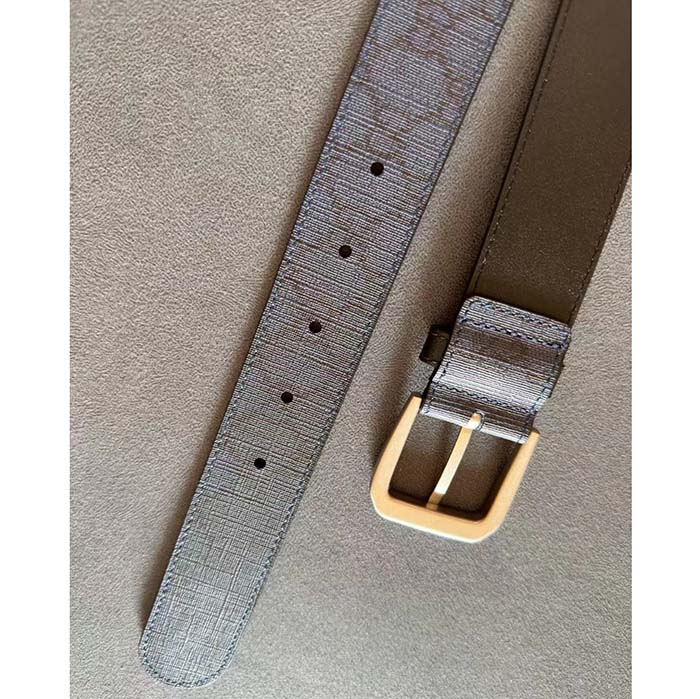 G*u*i unisex gg belt interlocking g detail blue dark blue gg supreme square buckle