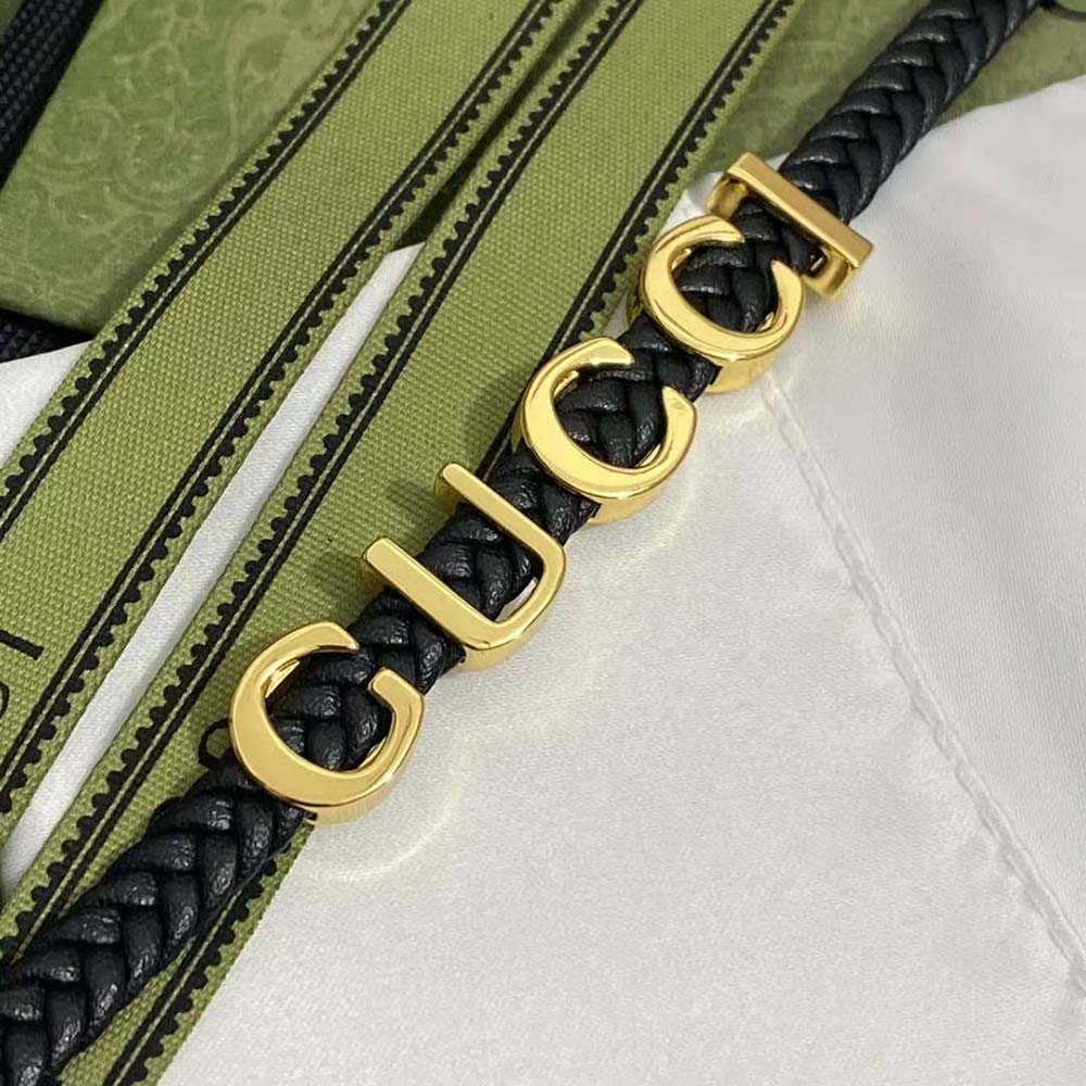 G*u*i women leather ‘G*u*i’ bracelet