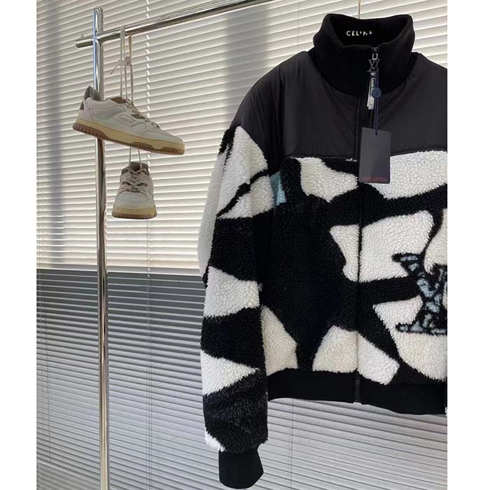 Louis Vuitton Men LV SKI Technical Fleece Jacket Regular Fit LV Ice Jacquard Fully Lined Multicolor
