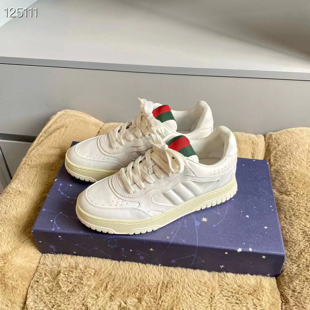 G*u*i unisex gg re-web sneaker script interlocking g low heel