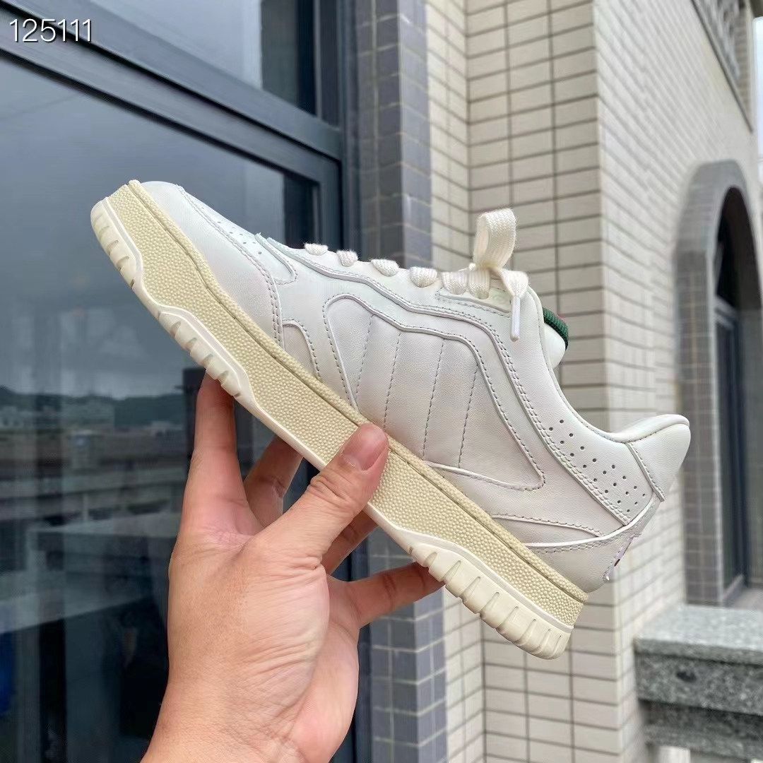 G*u*i unisex gg re-web sneaker script interlocking g low heel