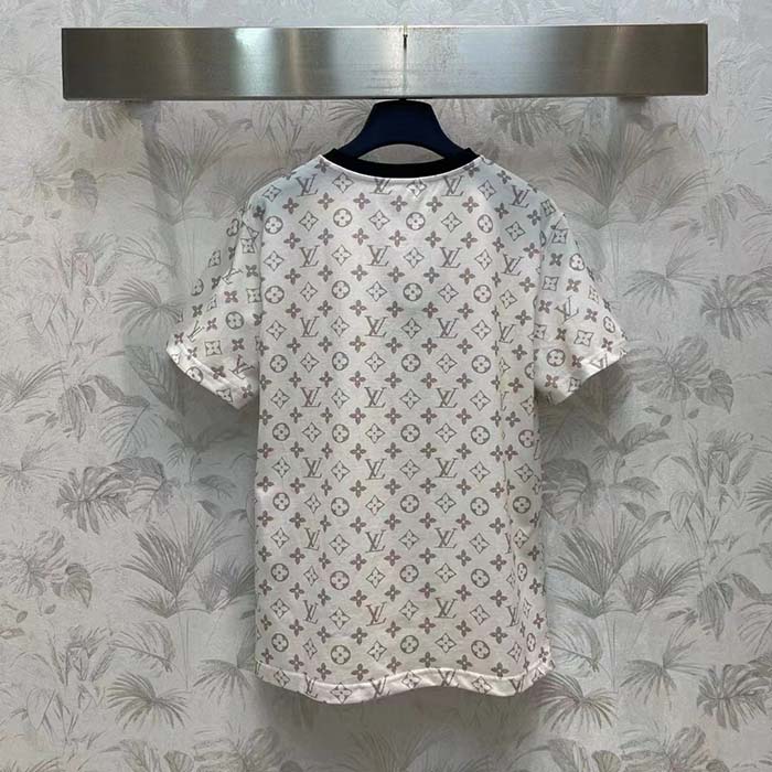Louis Vuitton Men LV Monogram Crop Top Cotton Beige 1AFON5