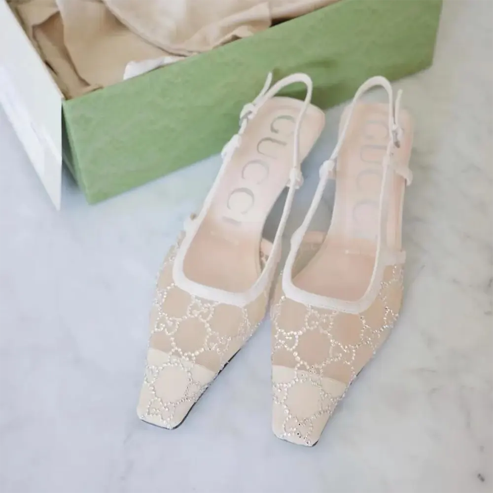 G*u*i women gg slingback pump 674668f13a09960