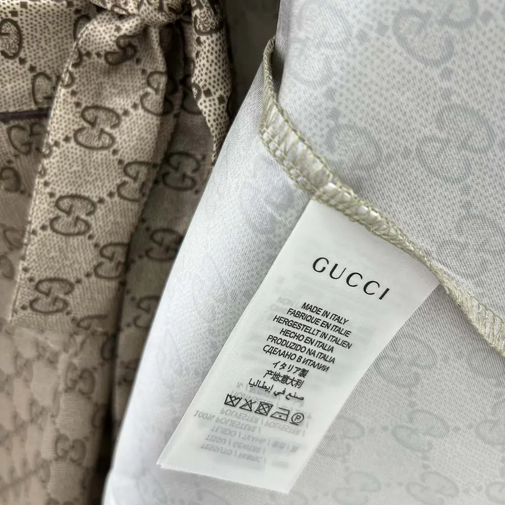 G*u*i women gg supreme print silk shirt 772399zanrp2237