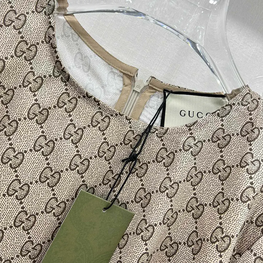 G*u*i women gg supreme print silk shirt 772401zanrp2237