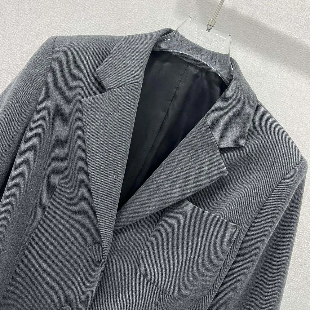 G*u*i women single breasted wool grisaille jacket 796295z8bt01200