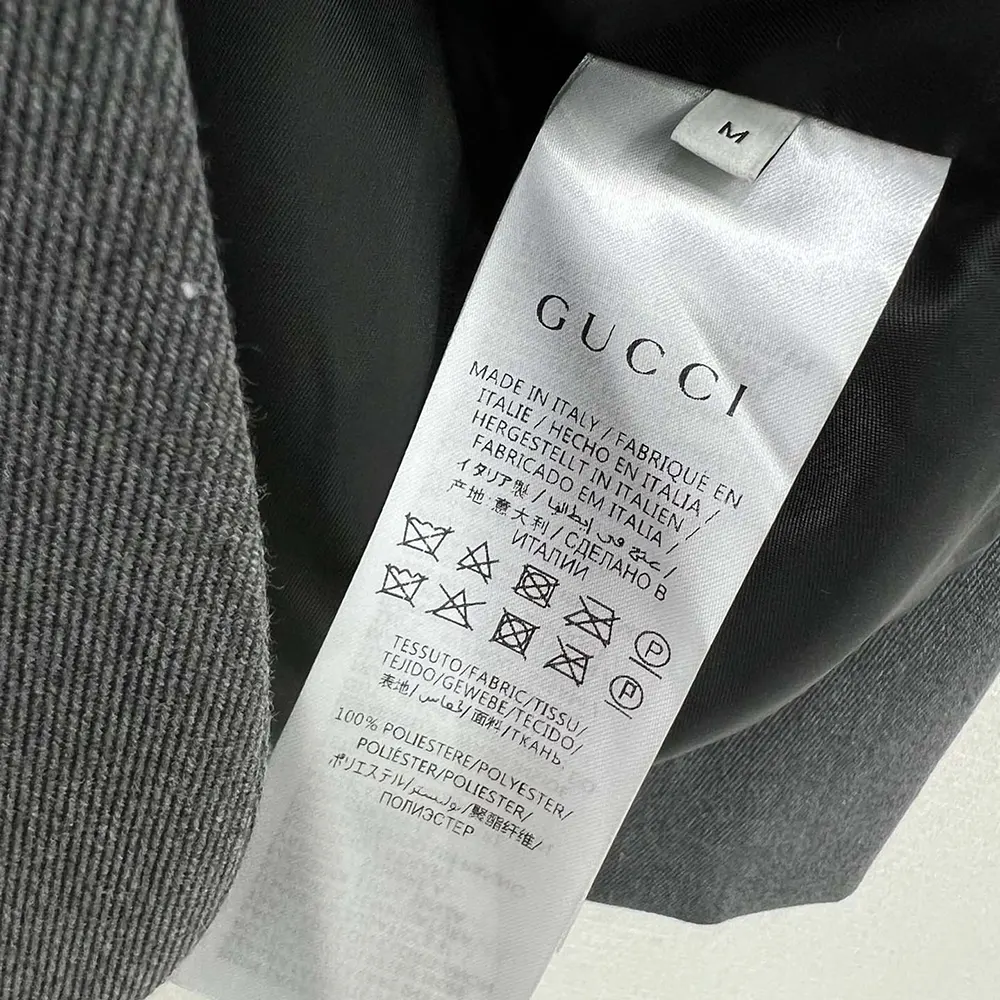 G*u*i women single breasted wool grisaille jacket 796295z8bt01200