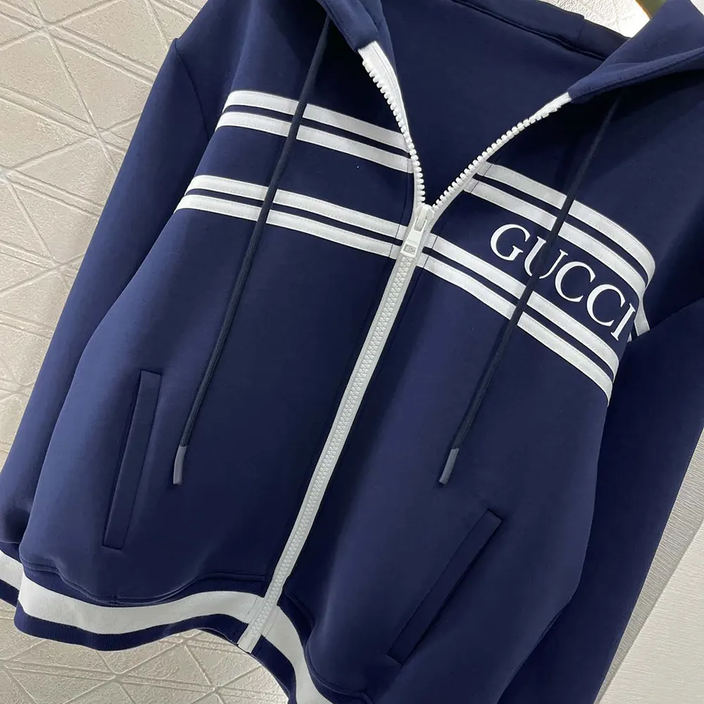 G*u*i men technical jersey hooded sweatshirt 787939xjgj51010