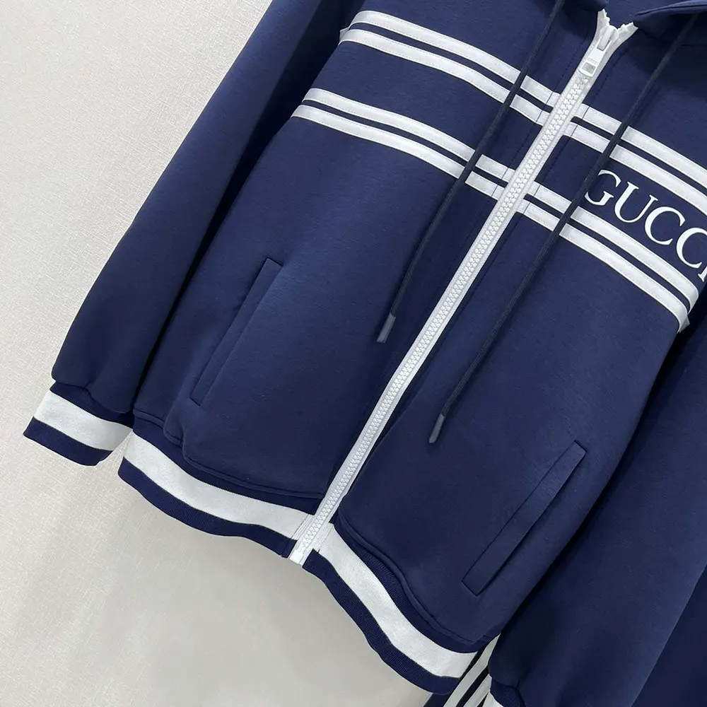 G*u*i men technical jersey hooded sweatshirt 787939xjgj51010