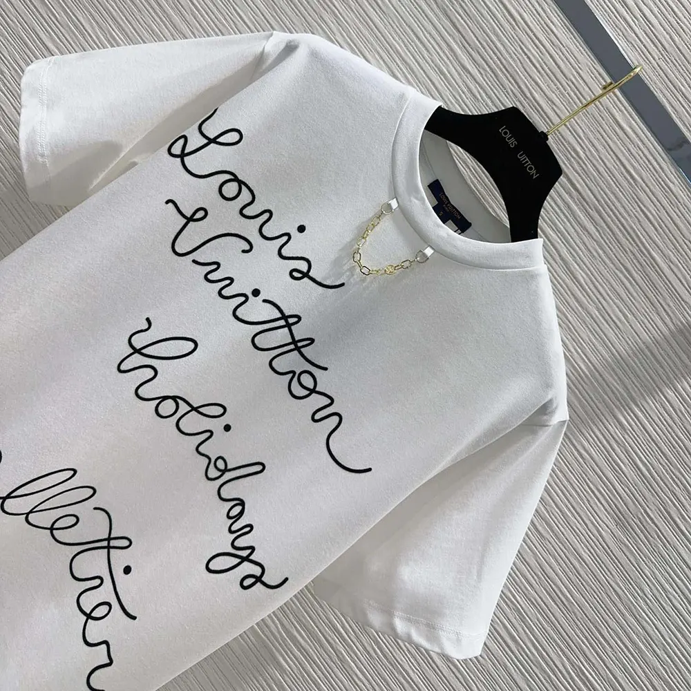 Louis Vuitton Men Embroidered LV Club T-Shirt 1AFYOX