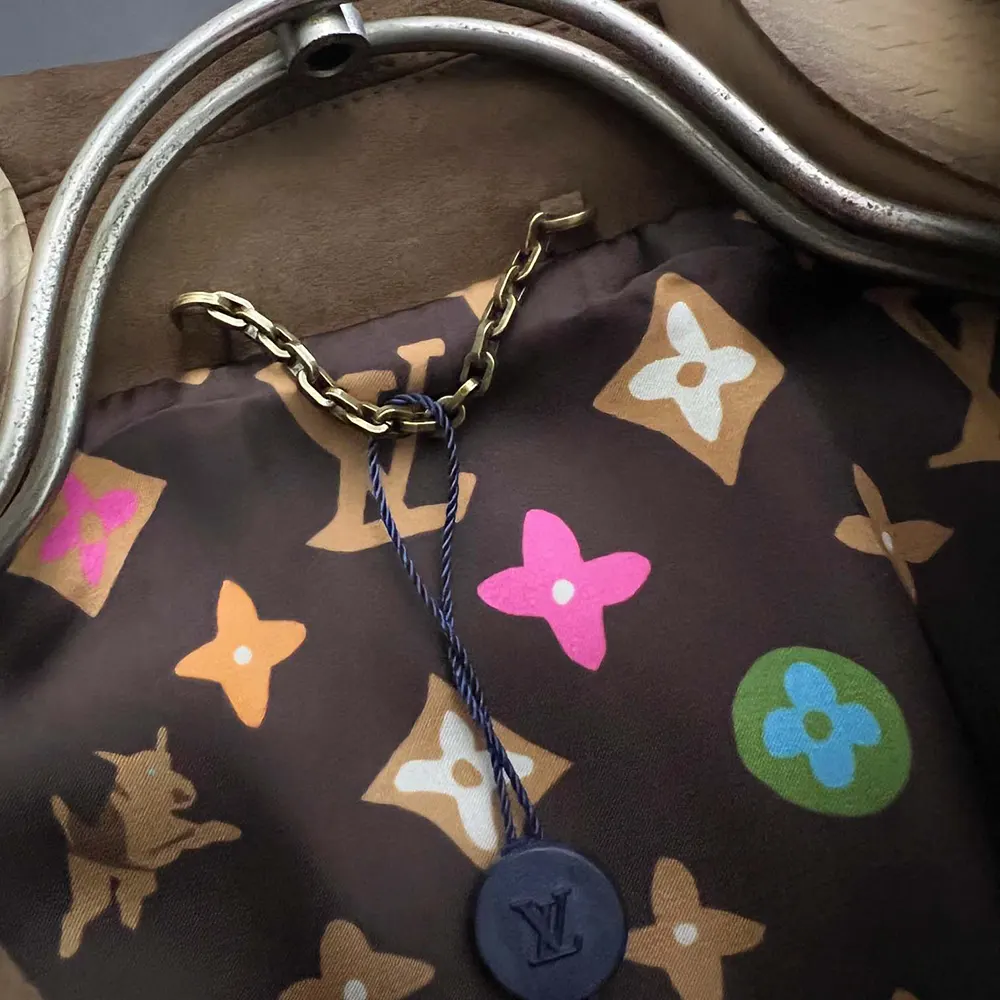 Louis Vuitton Men Embroidered Suede Calfskin Bomber 1AFPWH