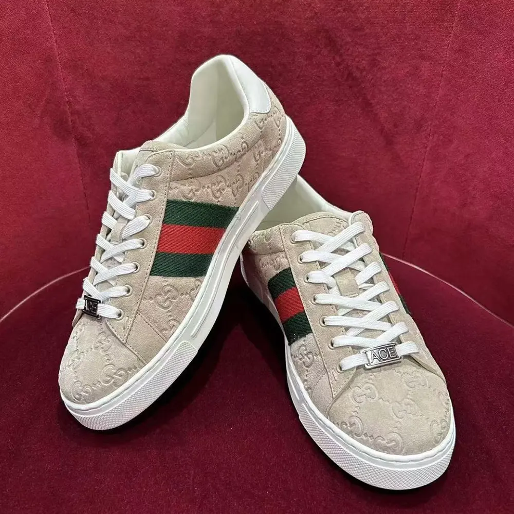 G*u*i unisex ace sneaker with web 798652aadv99566