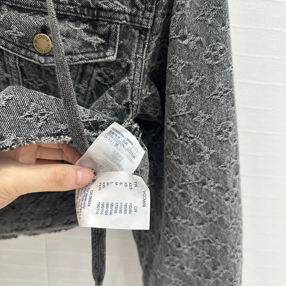 Louis Vuitton Women Vintage-Effect Monogram Denim Jacket 1AGBD3