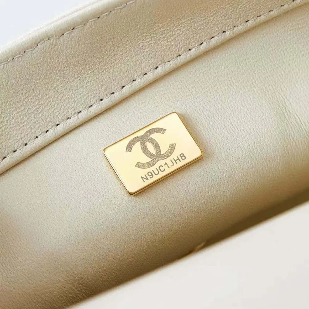 Chanel Women Evening Bag Sequins Gold Tone Metal AS4298