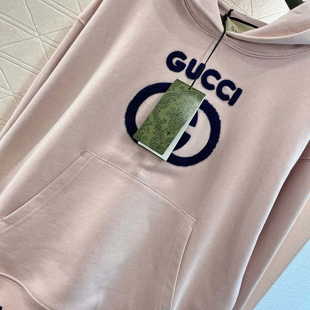 G*u*i women cotton jersey sweatshirt with embroidery 768122xjf8s5874