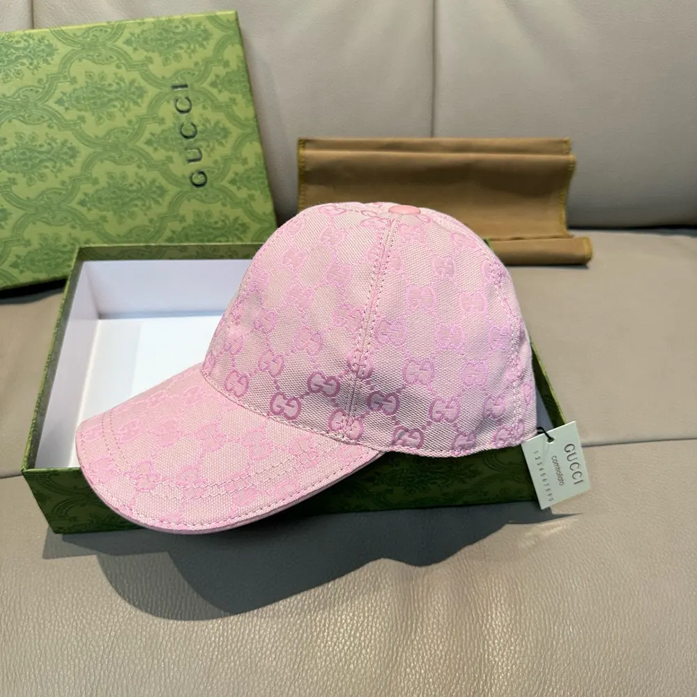 G*u*i unisex gg canvas baseball hat-pink 7484754hg625872