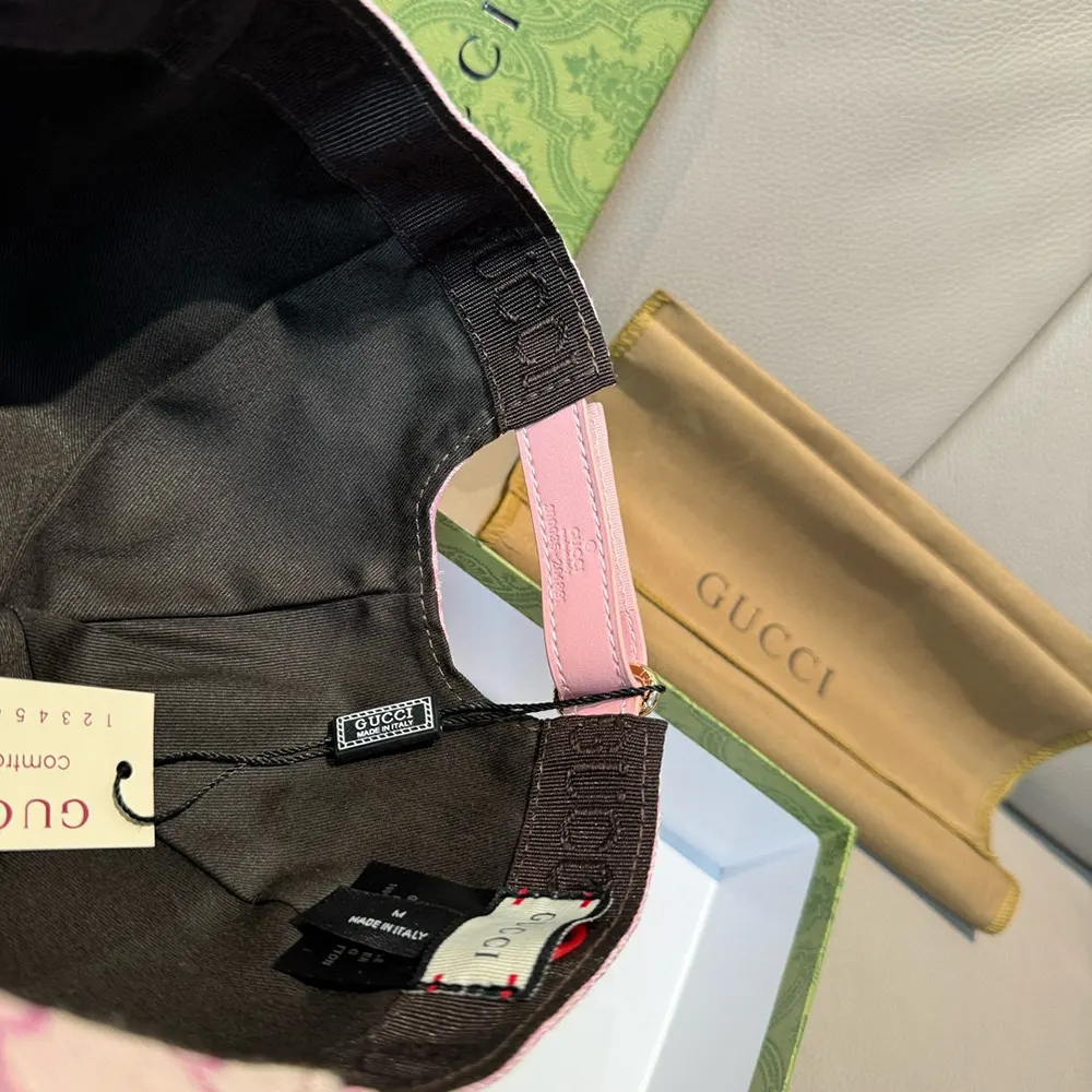 G*u*i unisex gg canvas baseball hat-pink 7484754hg625872