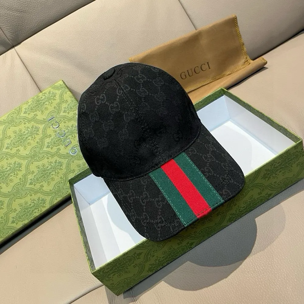 G*u*i unisex original gg canvas baseball hat-black 7890164hbcp1066