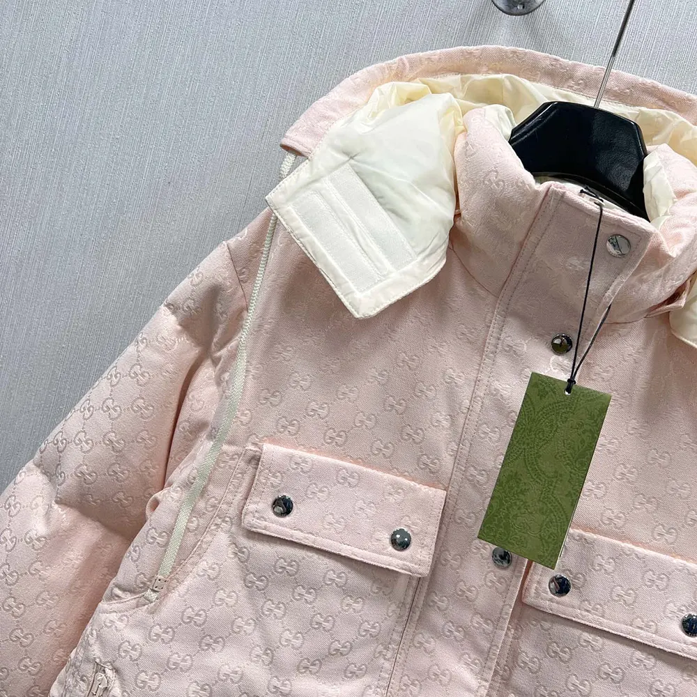 G*u*i women gg cotton canvas puffer jacket‎ 774871z9aar5677