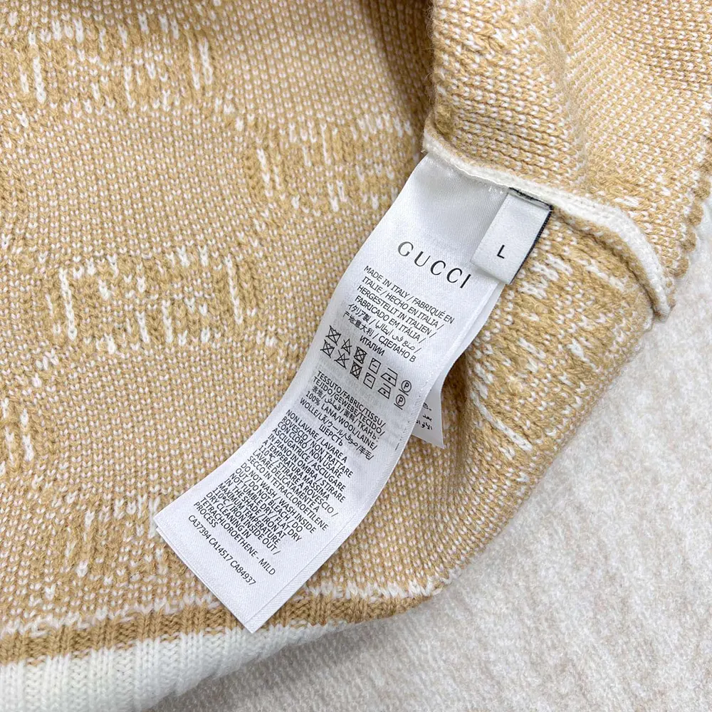 G*u*i women gg wool boucle jacquard cardigan ‎770060xkcna9273