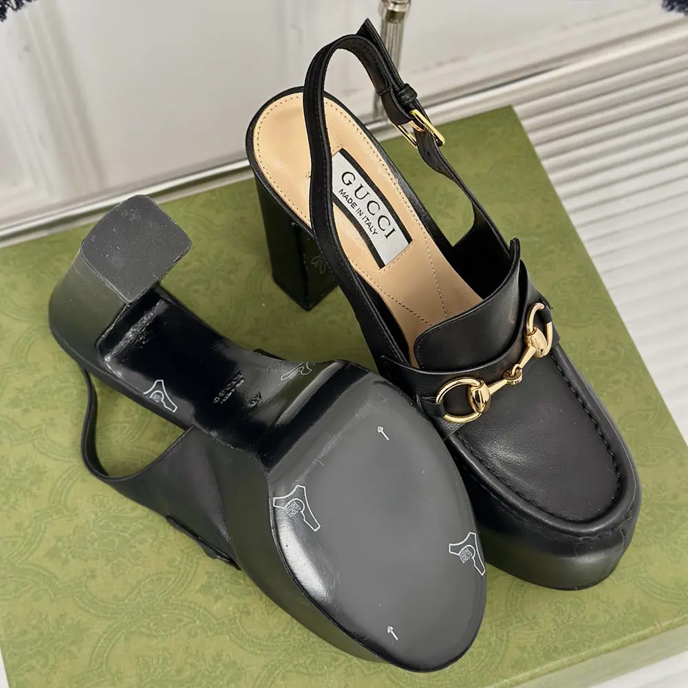 G*u*i women horsebit platform loafer singback 805308aadcw1000