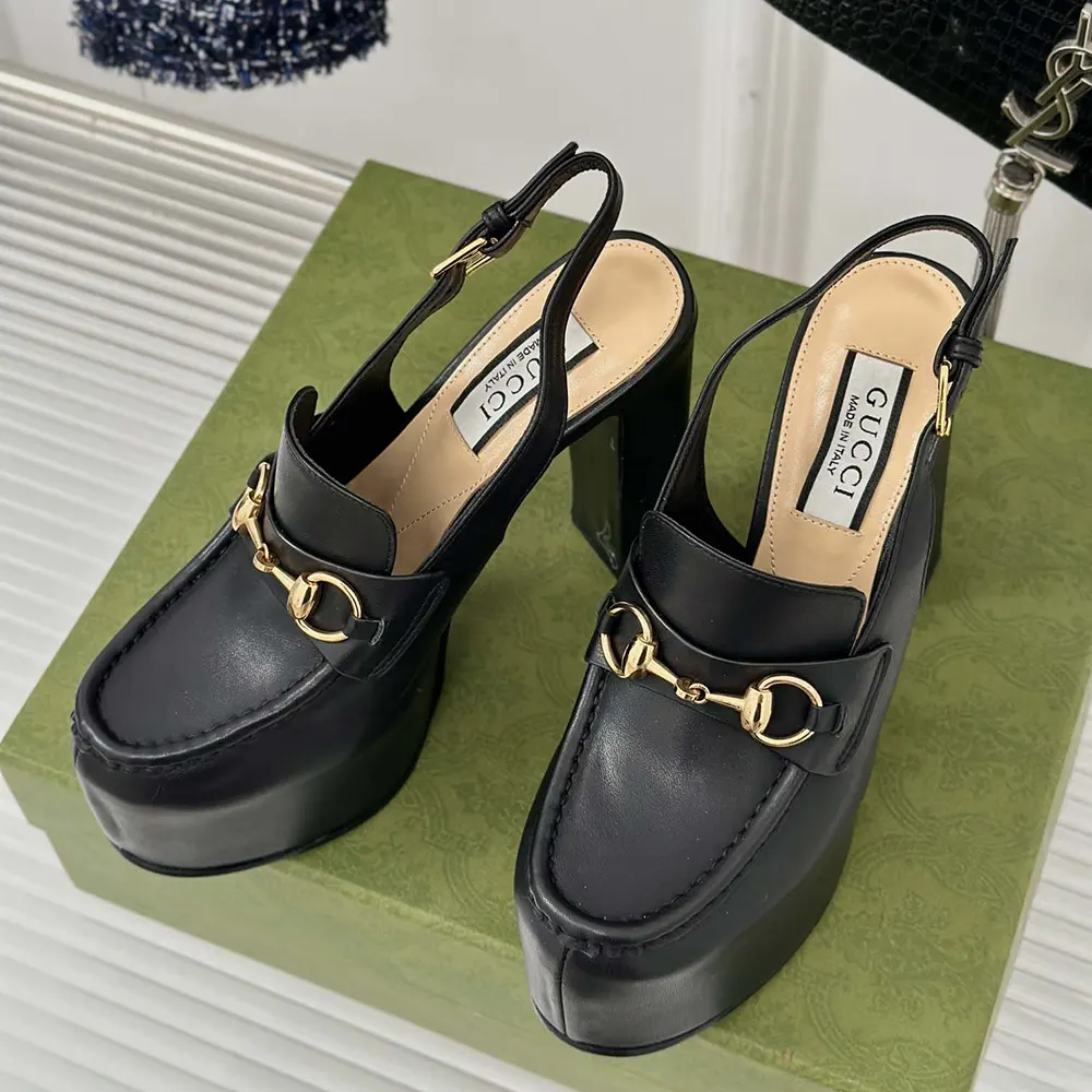 G*u*i women horsebit platform loafer singback 805308aadcw1000
