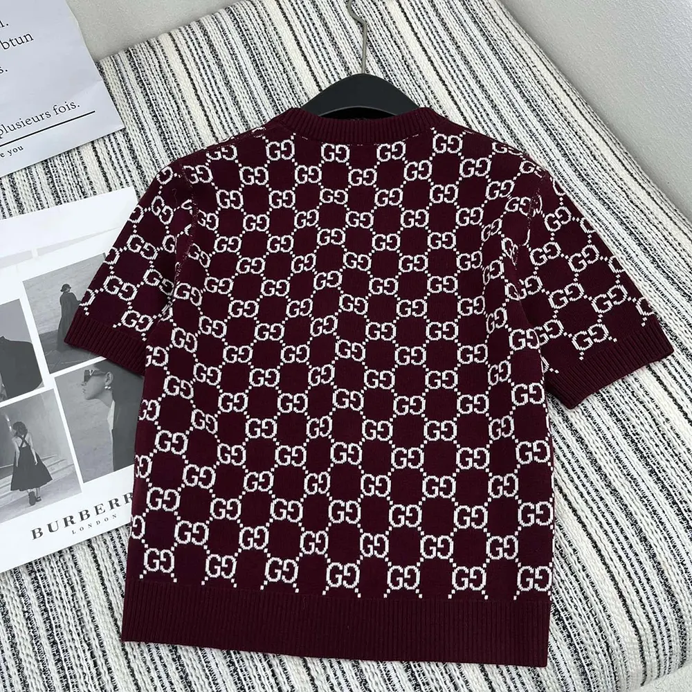 G*u*i women reversible gg wool jacquard top 798159xkd8t6419