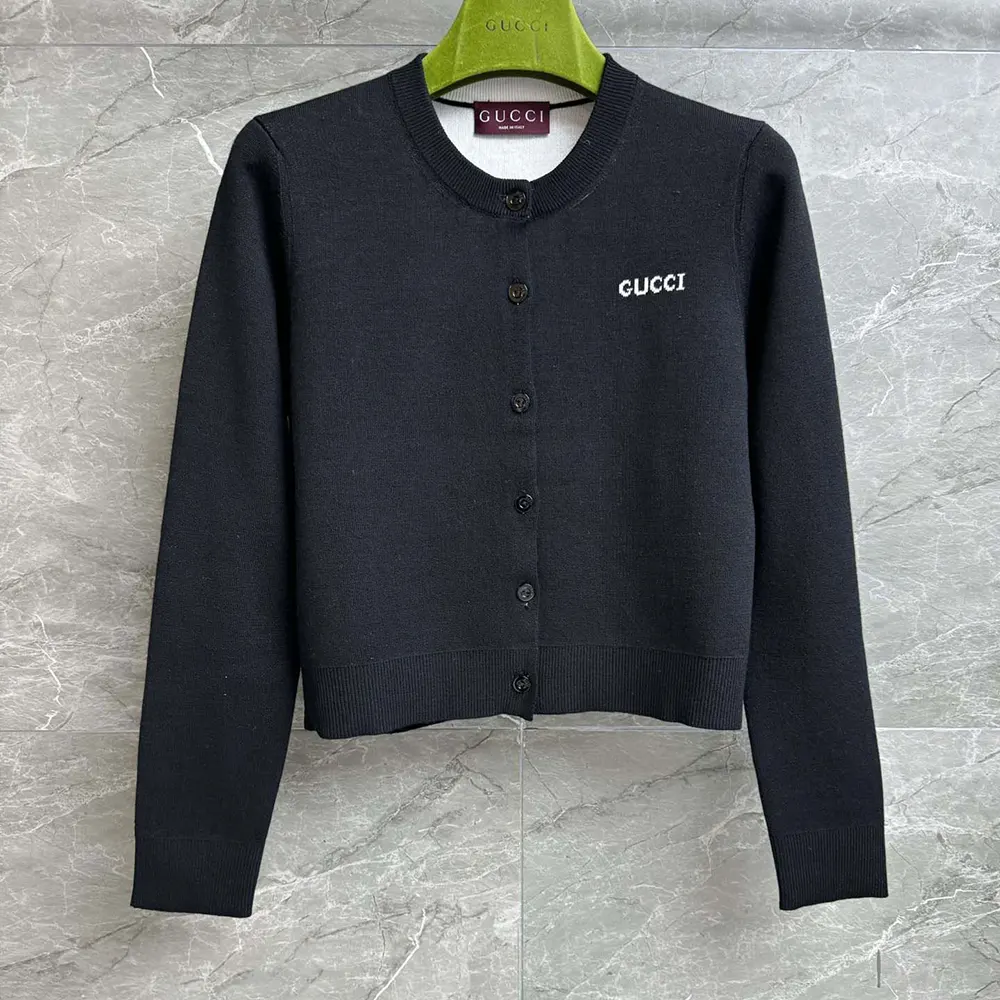 G*u*i men wool jacquard cardigan with intarsia 789673 xkd3p 1289
