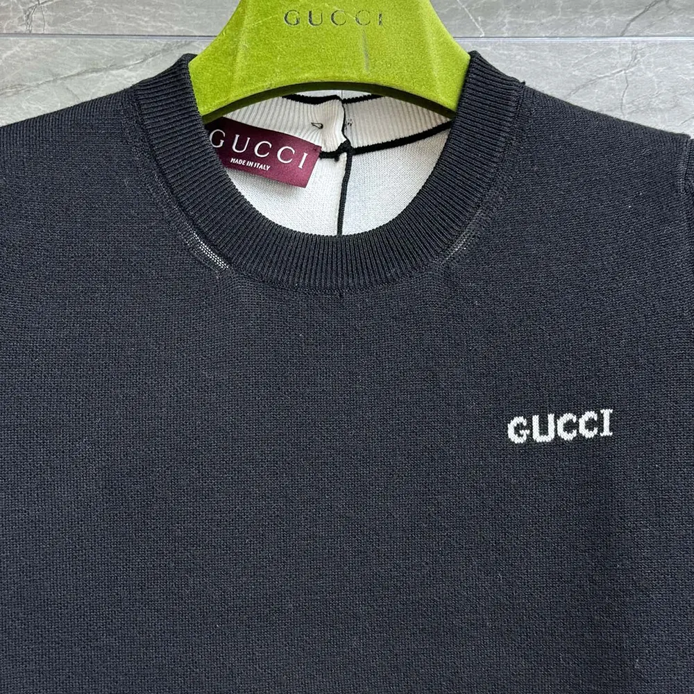 G*u*i women wool top with G*u*i intarsia 792130xkd3p1289
