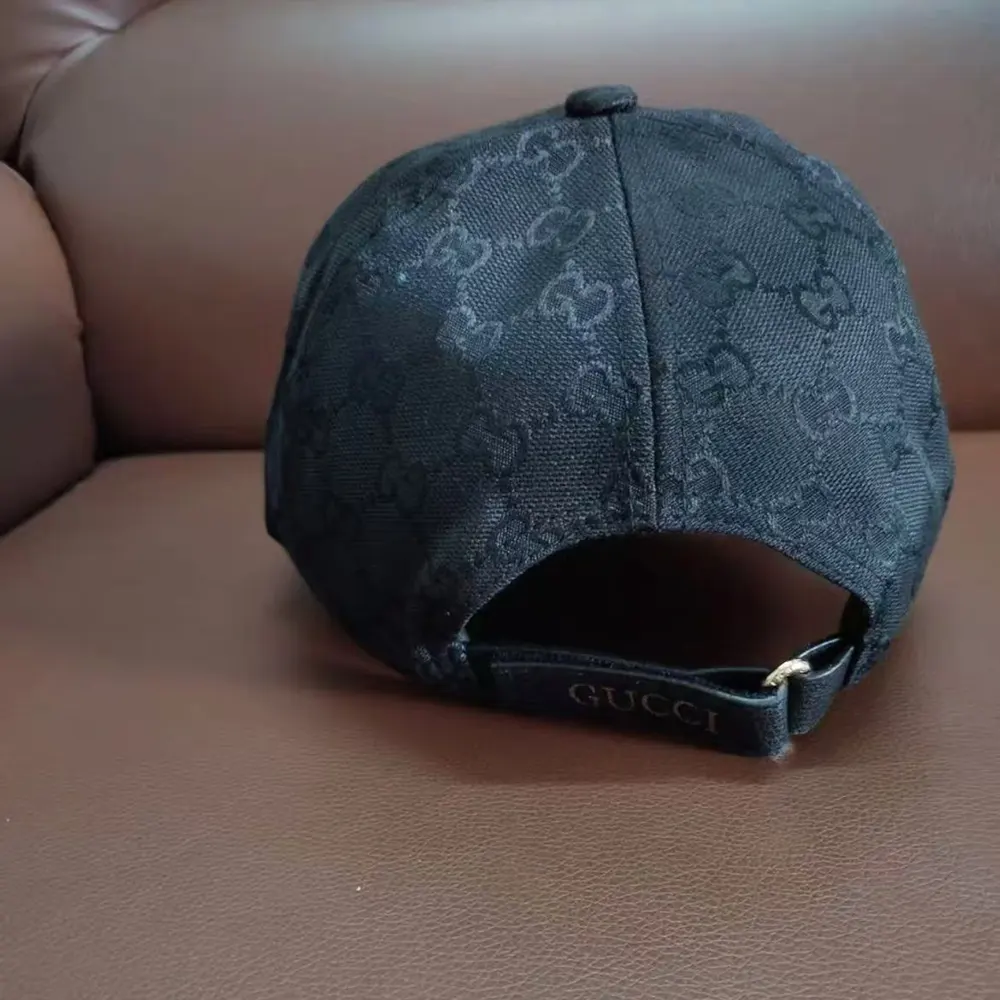 G*u*i unisex gg ripstop polyester baseball hat-black