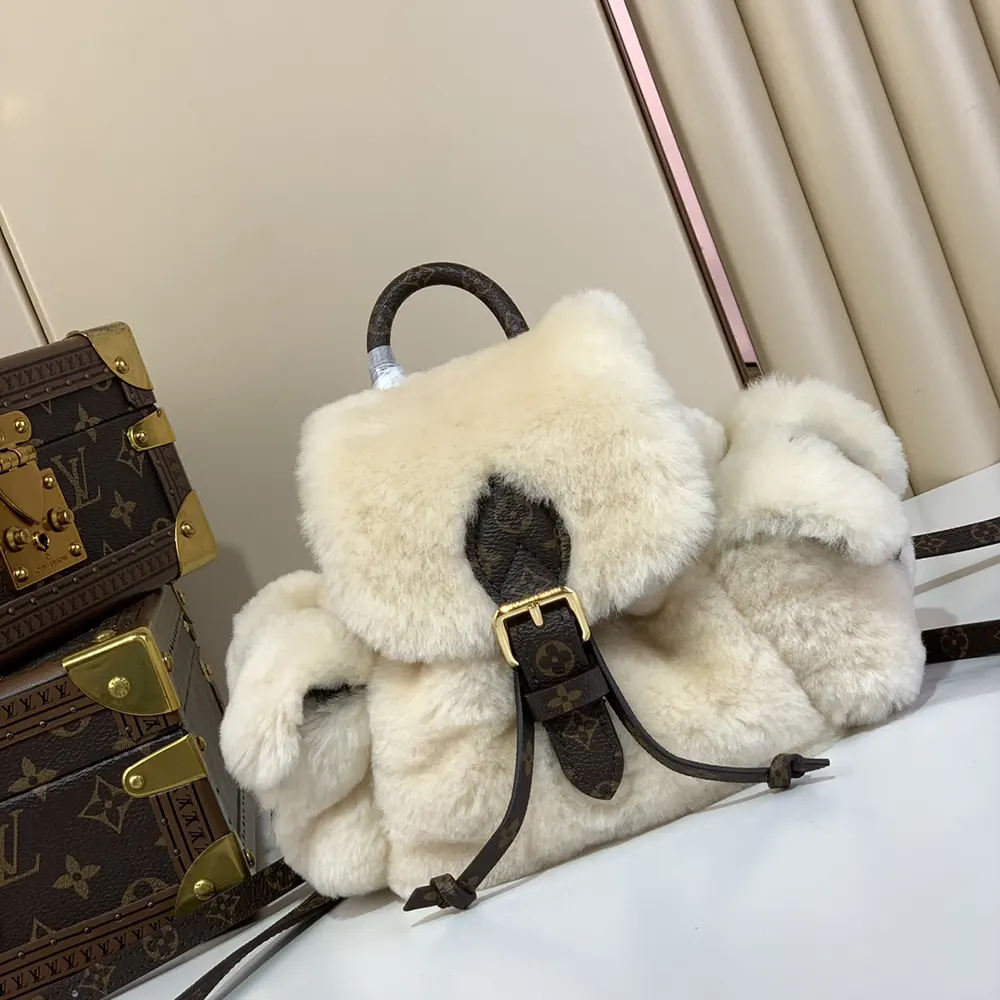 Louis Vuitton Women LV Ski Nano Teddy Backpack M11919