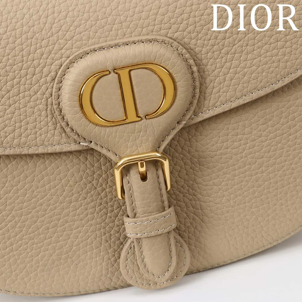 Dior Women Medium Dior Bobby Bag Biscuit Grained Calfskin M9337USKU