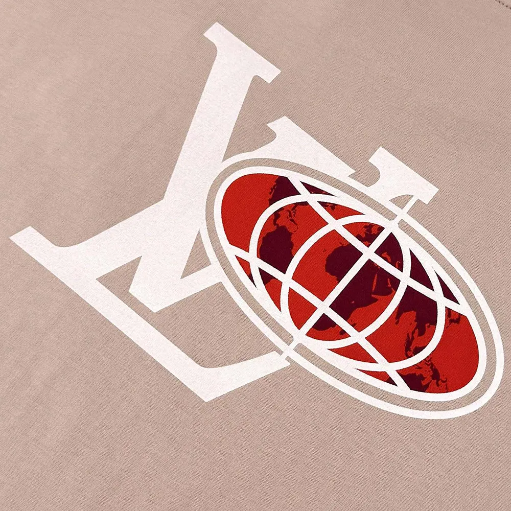 Louis Vuitton Women Embellished Graphic Cotton T-Shirt 1AHCKV