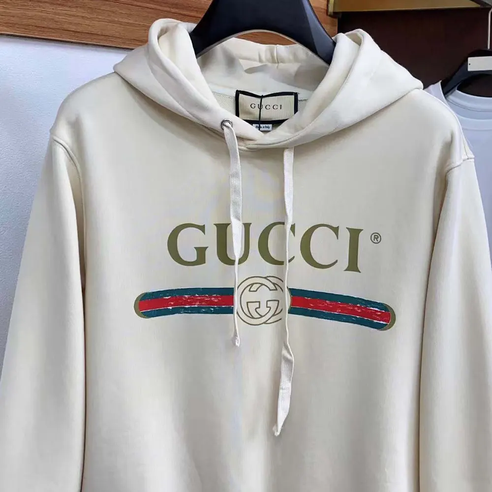 G*u*i men gg cotton jersey sweatshirt G*u*i print-white