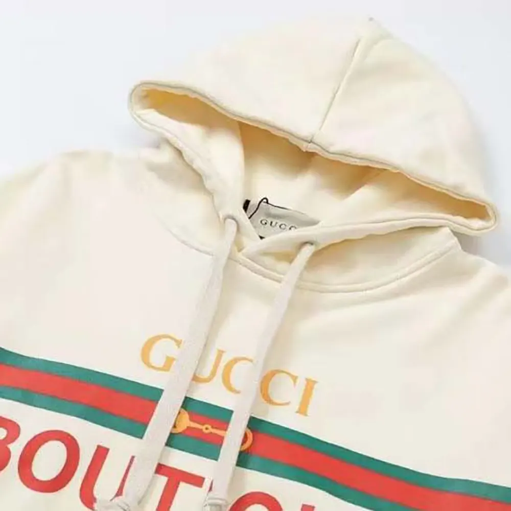 G*u*i men G*u*i boutique print sweatshirt-white