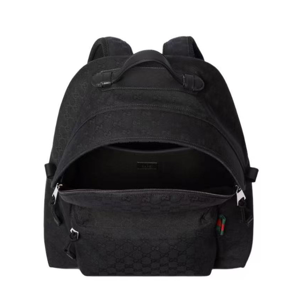 G*u*i unisex medium gg backpack with web 824624faehz1042