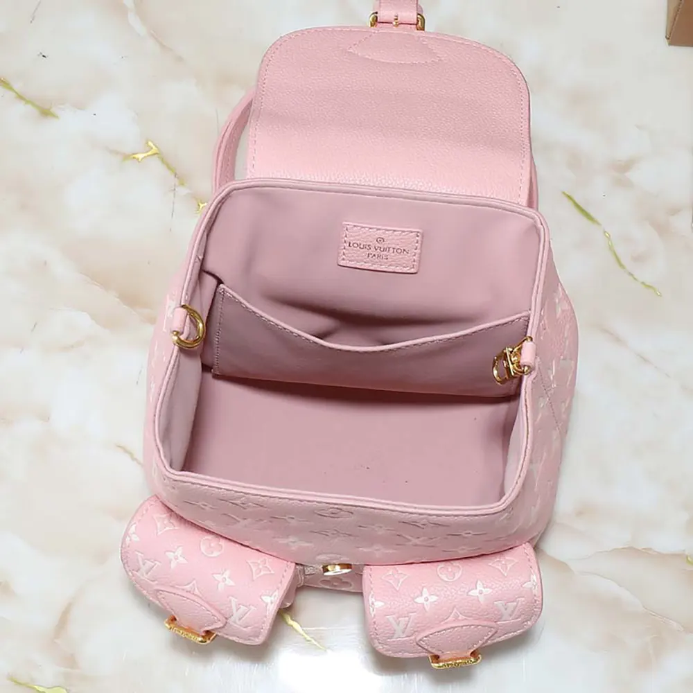 Louis Vuitton LV Women Backup in Cowhide-leather Trim-Pink M12987