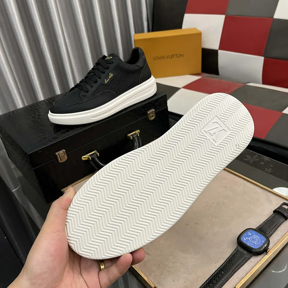 Louis Vuitton Men Beverly Hills Sneaker-Black 1AD9U0