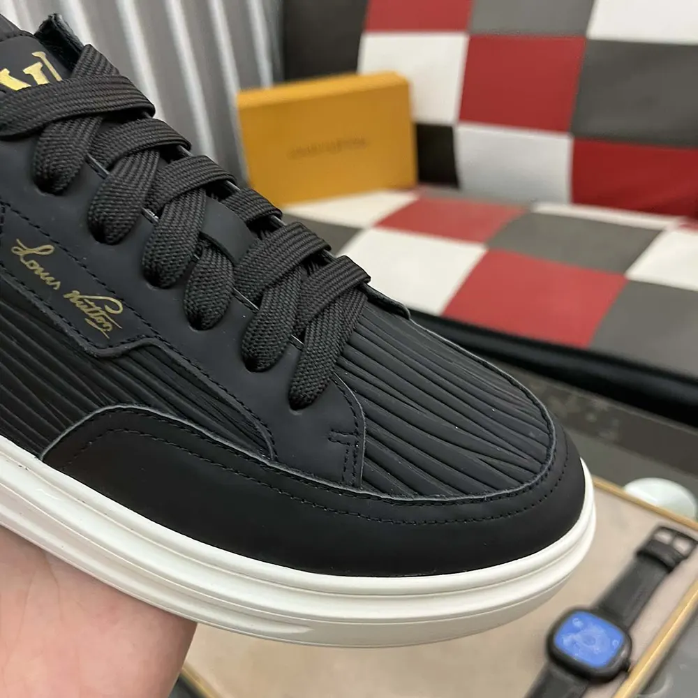 Louis Vuitton Men Beverly Hills Sneaker-Black 1AD9U0