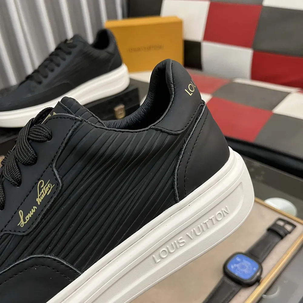 Louis Vuitton Men Beverly Hills Sneaker-Black 1AD9U0