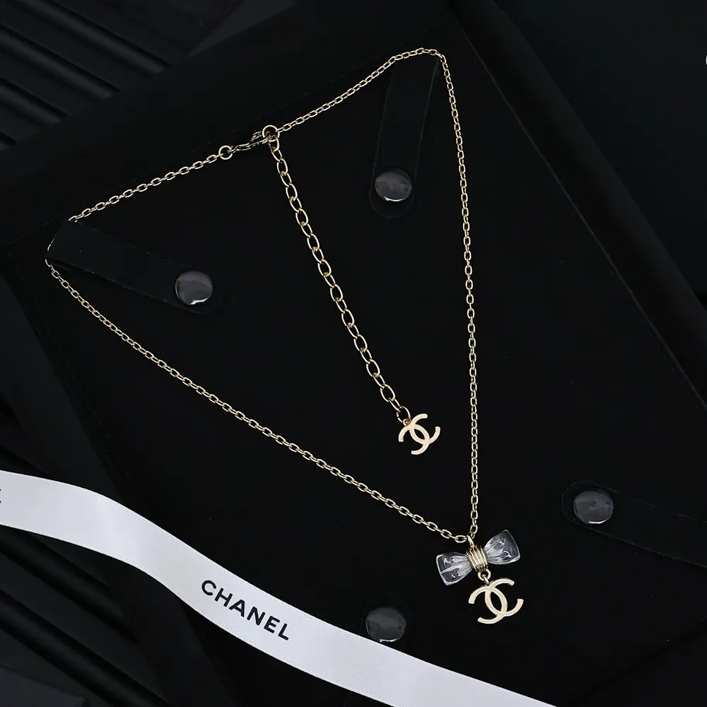 Chanel Women Pendant Necklace Metal Resin ABF546B19997