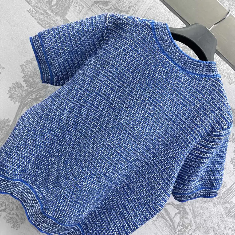 G*u*i women fine cotton crewneck top 818647xkens4179