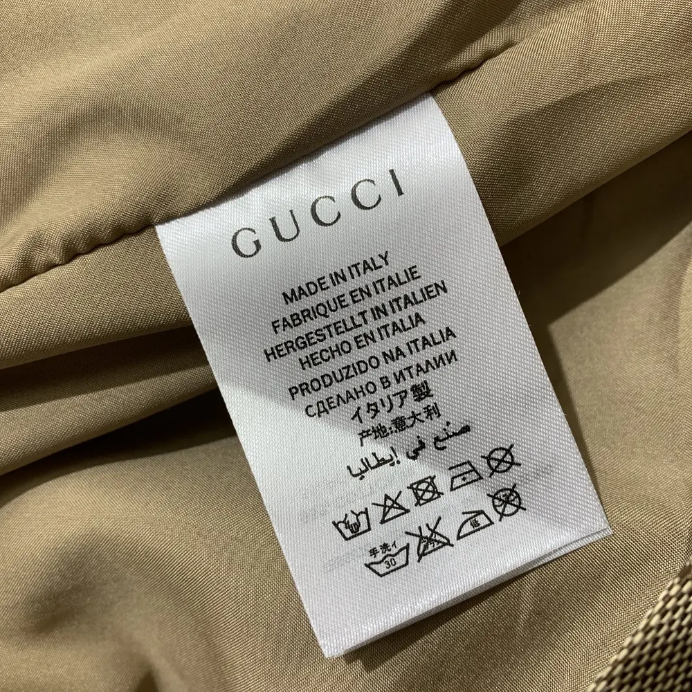 G*u*i women gg canvas jacket with horsebit 820434z8bzf2580