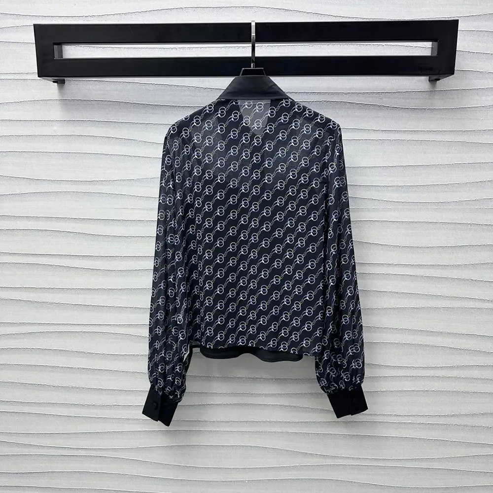 G*u*i women printed silk creponne shirt 818460zasj91149