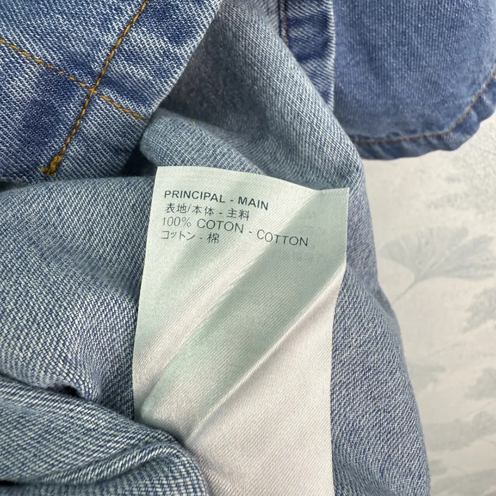 Louis Vuitton Men Denim Bomber Jacket-Blue 1AHHRU